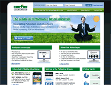 Tablet Screenshot of cactusmedia.com